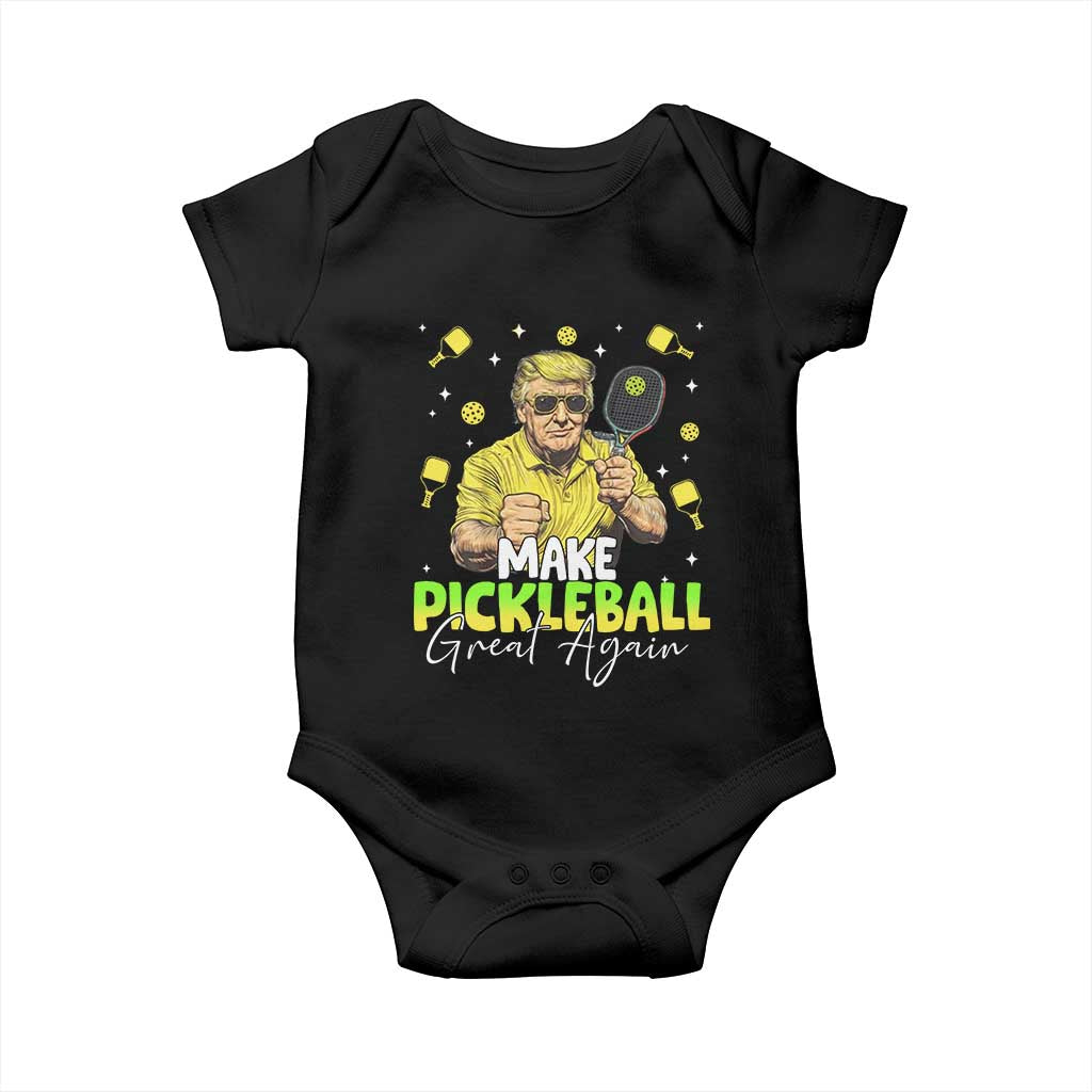 Pickleball Baby Onesie Funny Pickle Ball Lovers