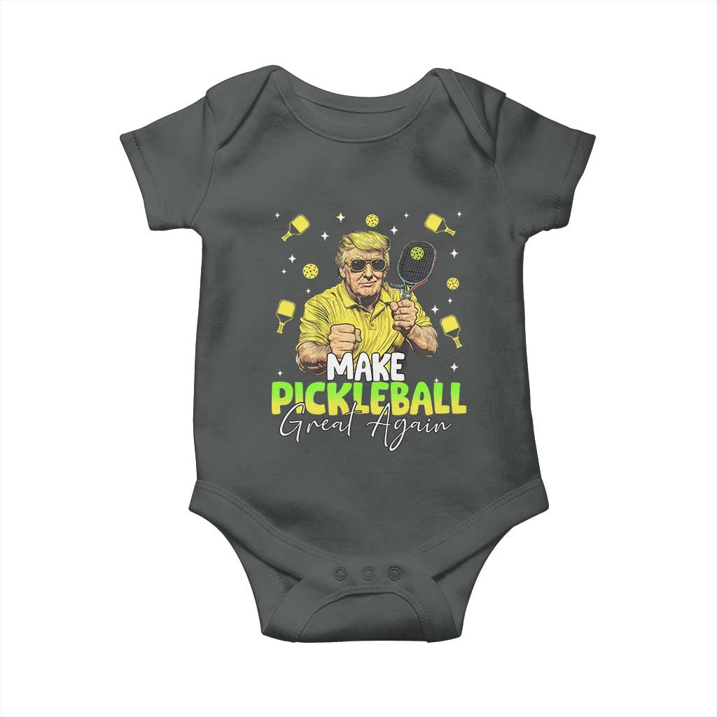 Pickleball Baby Onesie Funny Pickle Ball Lovers