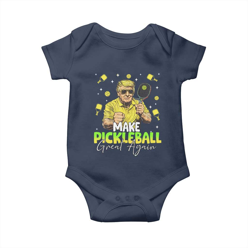 Pickleball Baby Onesie Funny Pickle Ball Lovers