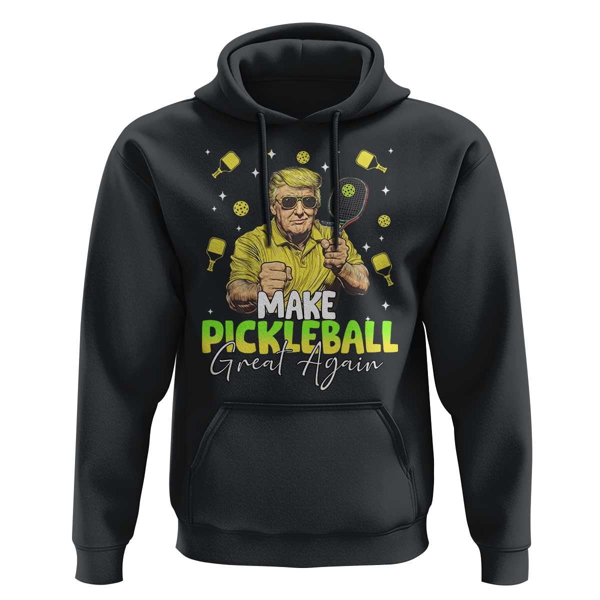 Pickleball Hoodie Funny Pickle Ball Lovers