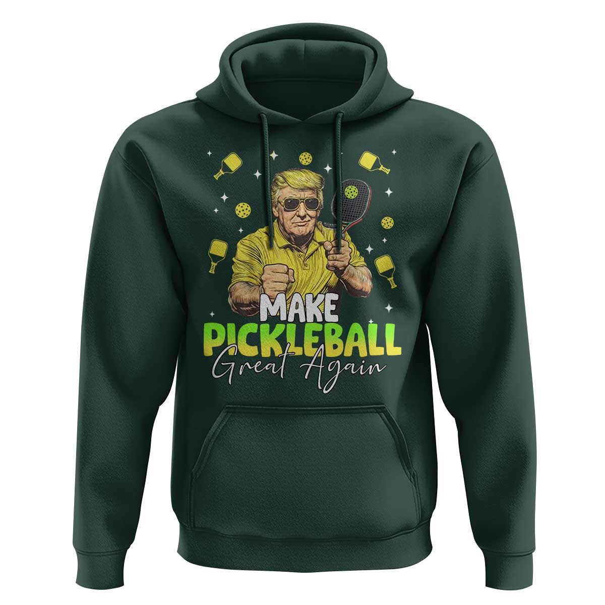 Pickleball Hoodie Funny Pickle Ball Lovers