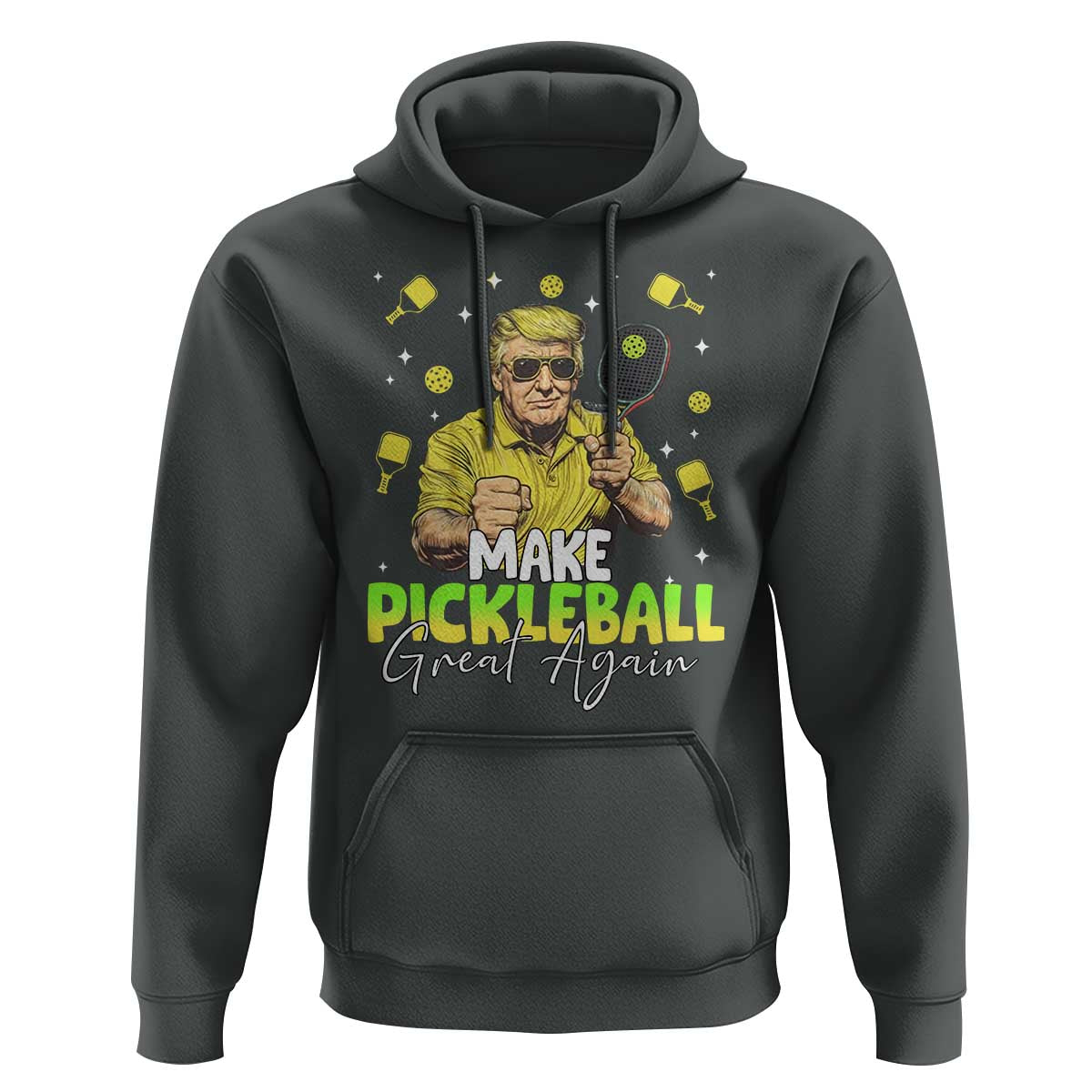 Pickleball Hoodie Funny Pickle Ball Lovers