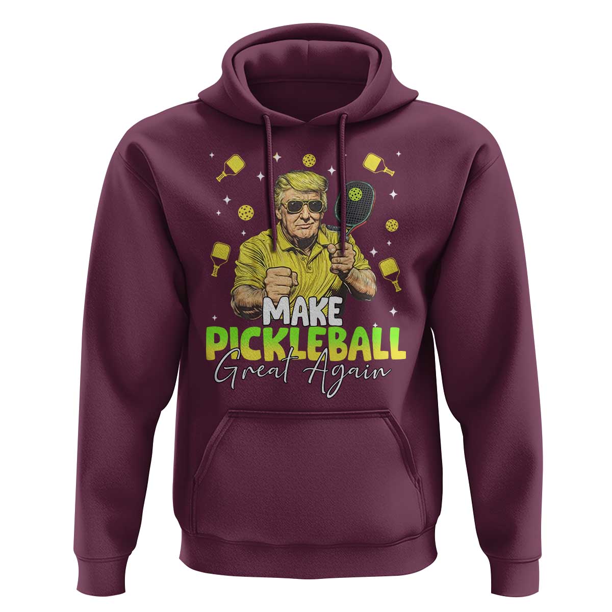 Pickleball Hoodie Funny Pickle Ball Lovers