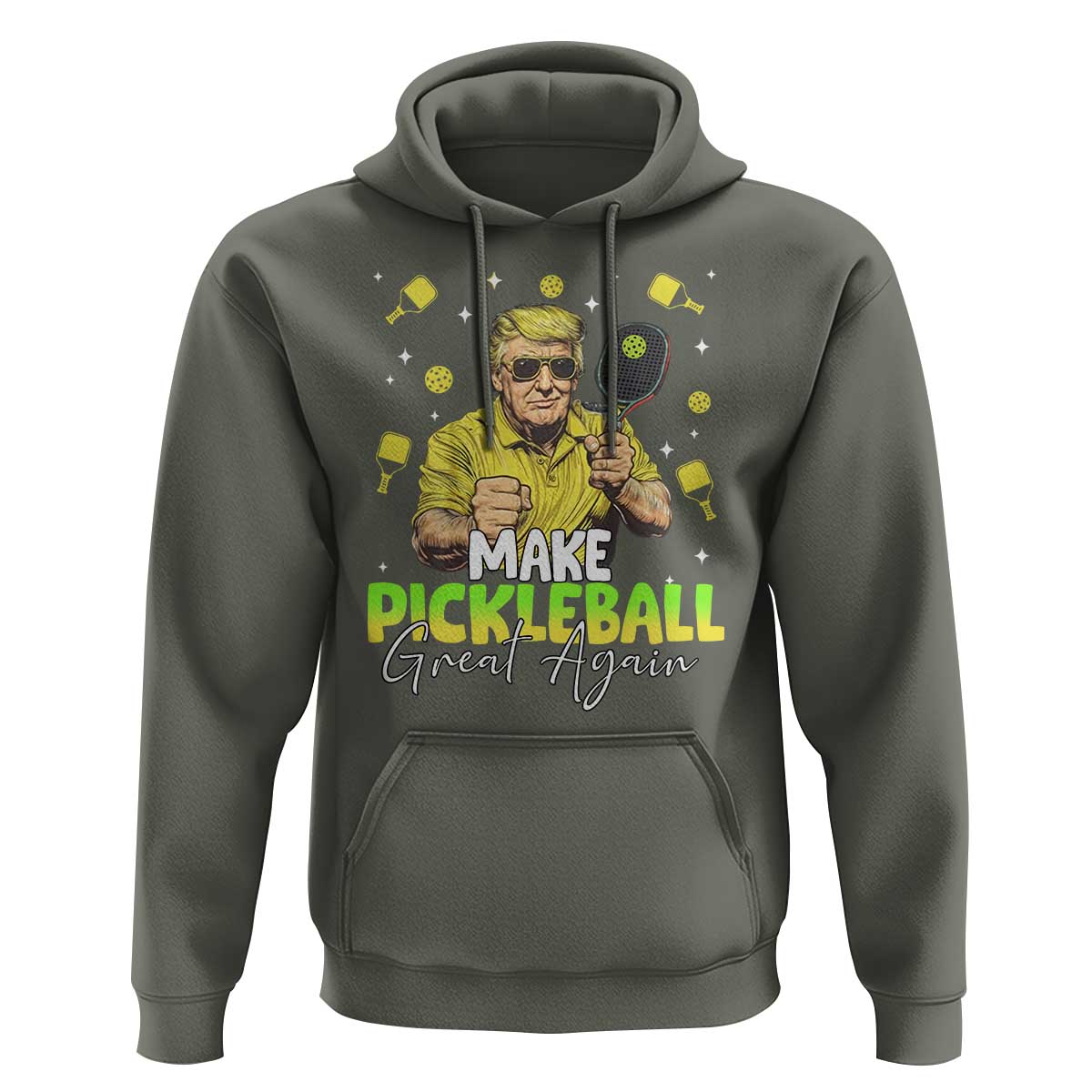 Pickleball Hoodie Funny Pickle Ball Lovers