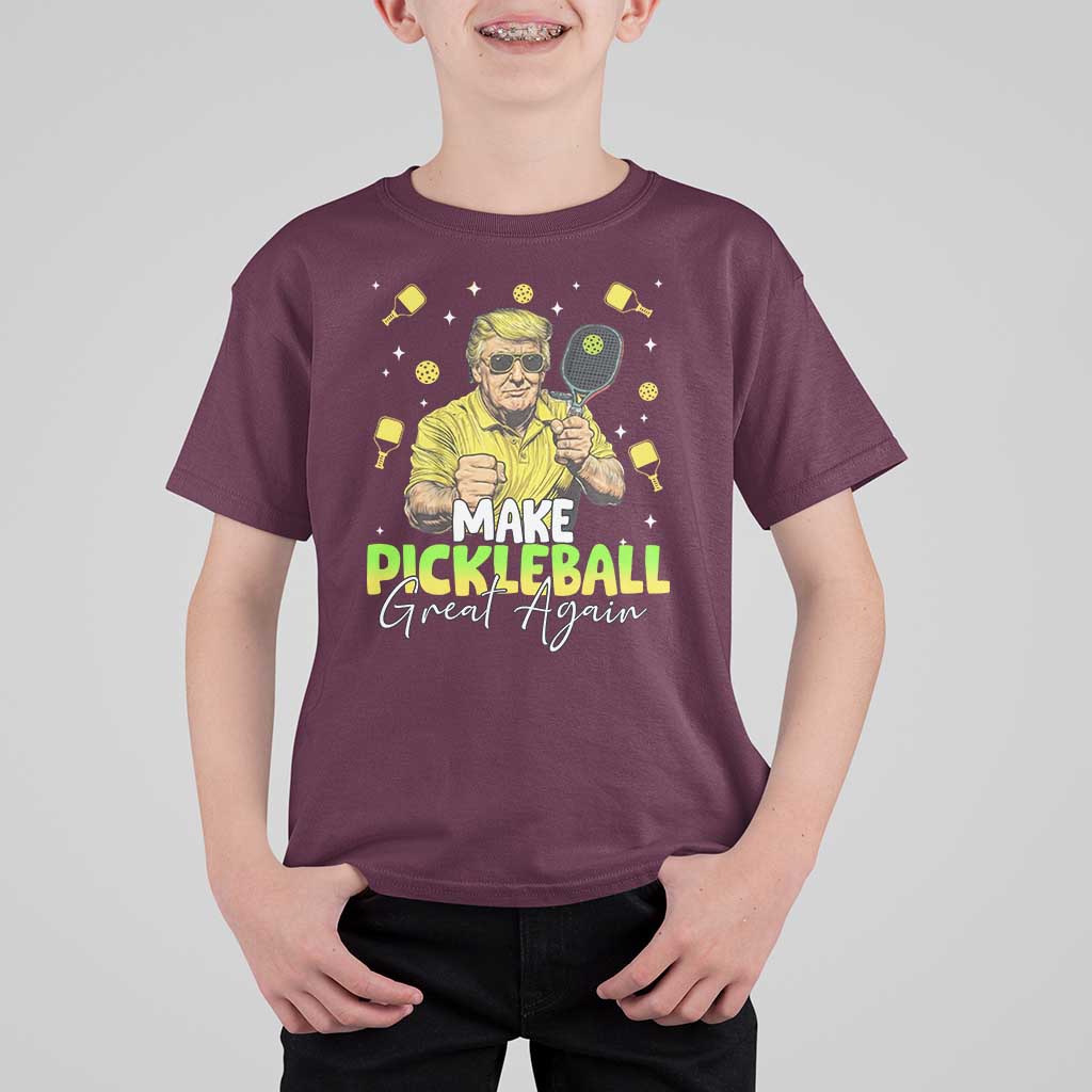 Pickleball T Shirt For Kid Funny Pickle Ball Lovers - Wonder Print Shop
