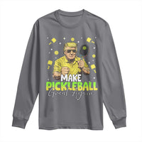 Pickleball Long Sleeve Shirt Funny Pickle Ball Lovers