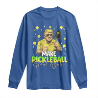 Pickleball Long Sleeve Shirt Funny Pickle Ball Lovers