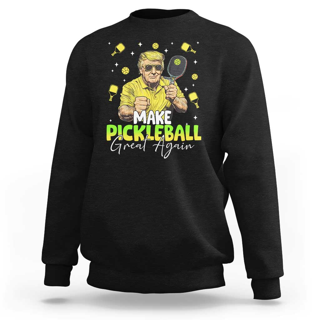 Pickleball Sweatshirt Funny Pickle Ball Lovers - Wonder Print Shop