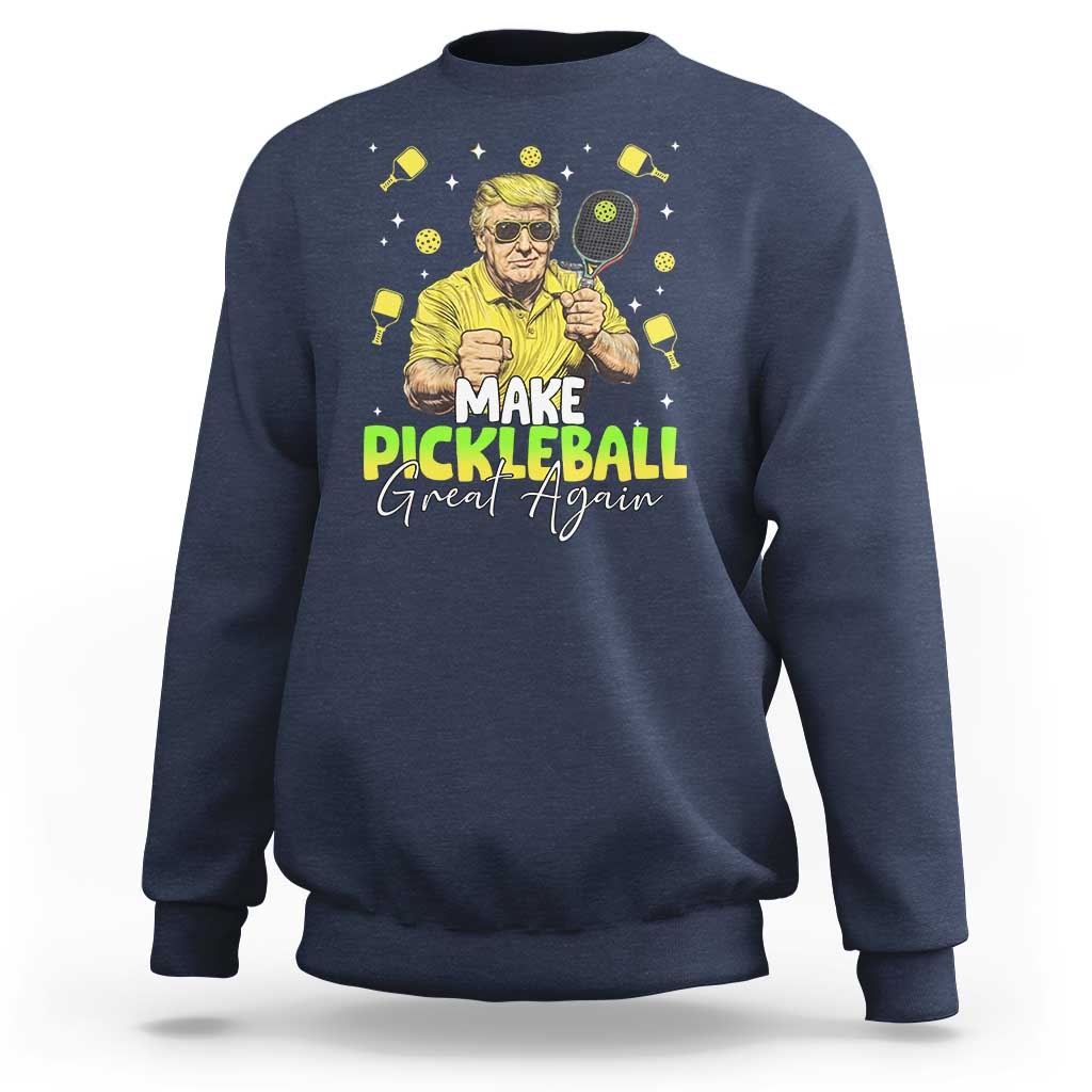 Pickleball Sweatshirt Funny Pickle Ball Lovers - Wonder Print Shop