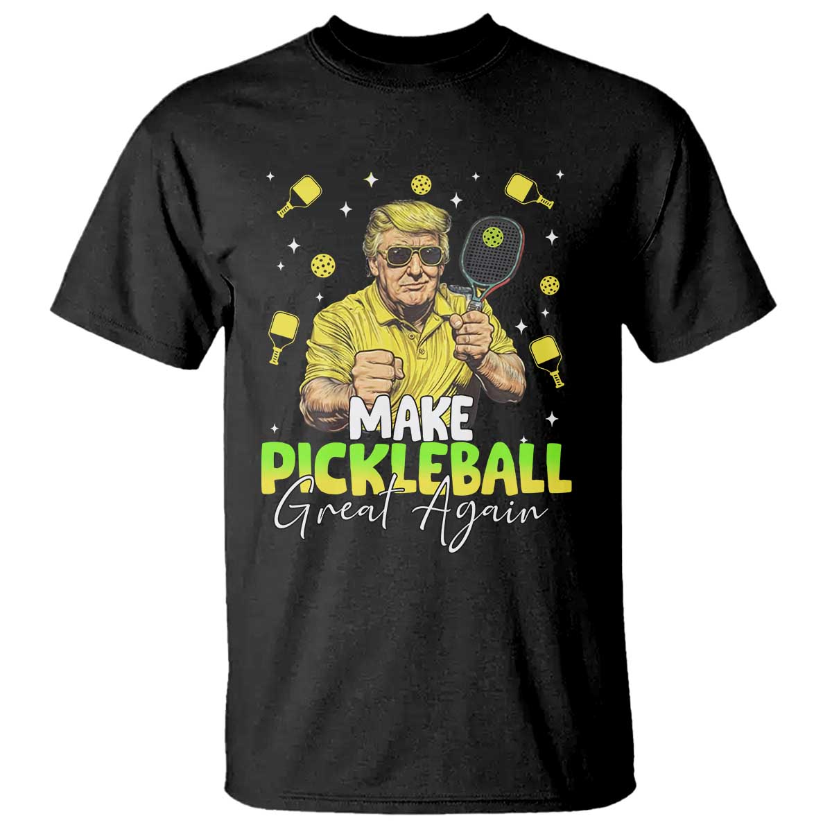 Pickleball T Shirt Funny Pickle Ball Lovers - Wonder Print Shop