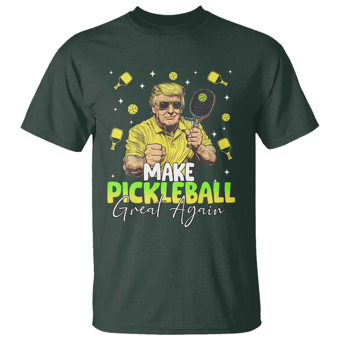 Pickleball T Shirt Funny Pickle Ball Lovers - Wonder Print Shop