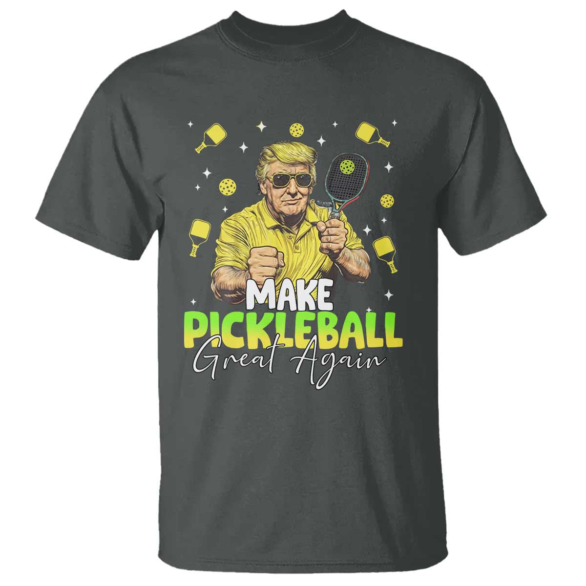 Pickleball T Shirt Funny Pickle Ball Lovers - Wonder Print Shop