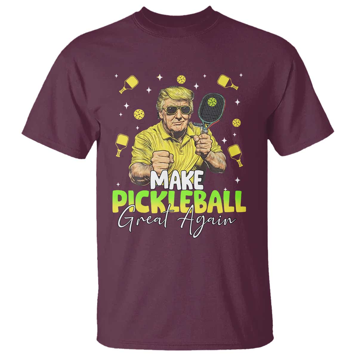 Pickleball T Shirt Funny Pickle Ball Lovers - Wonder Print Shop
