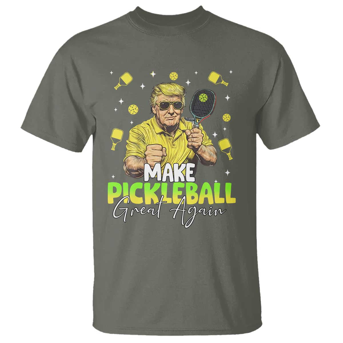 Pickleball T Shirt Funny Pickle Ball Lovers - Wonder Print Shop