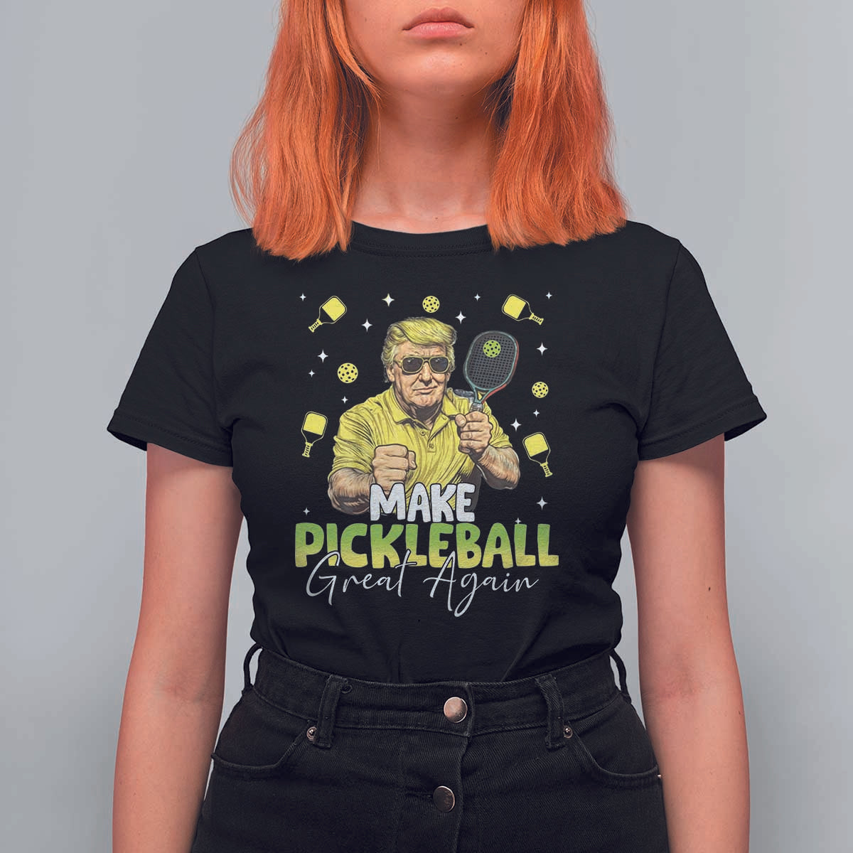 Pickleball T Shirt For Women Funny Pickle Ball Lovers - Wonder Print Shop