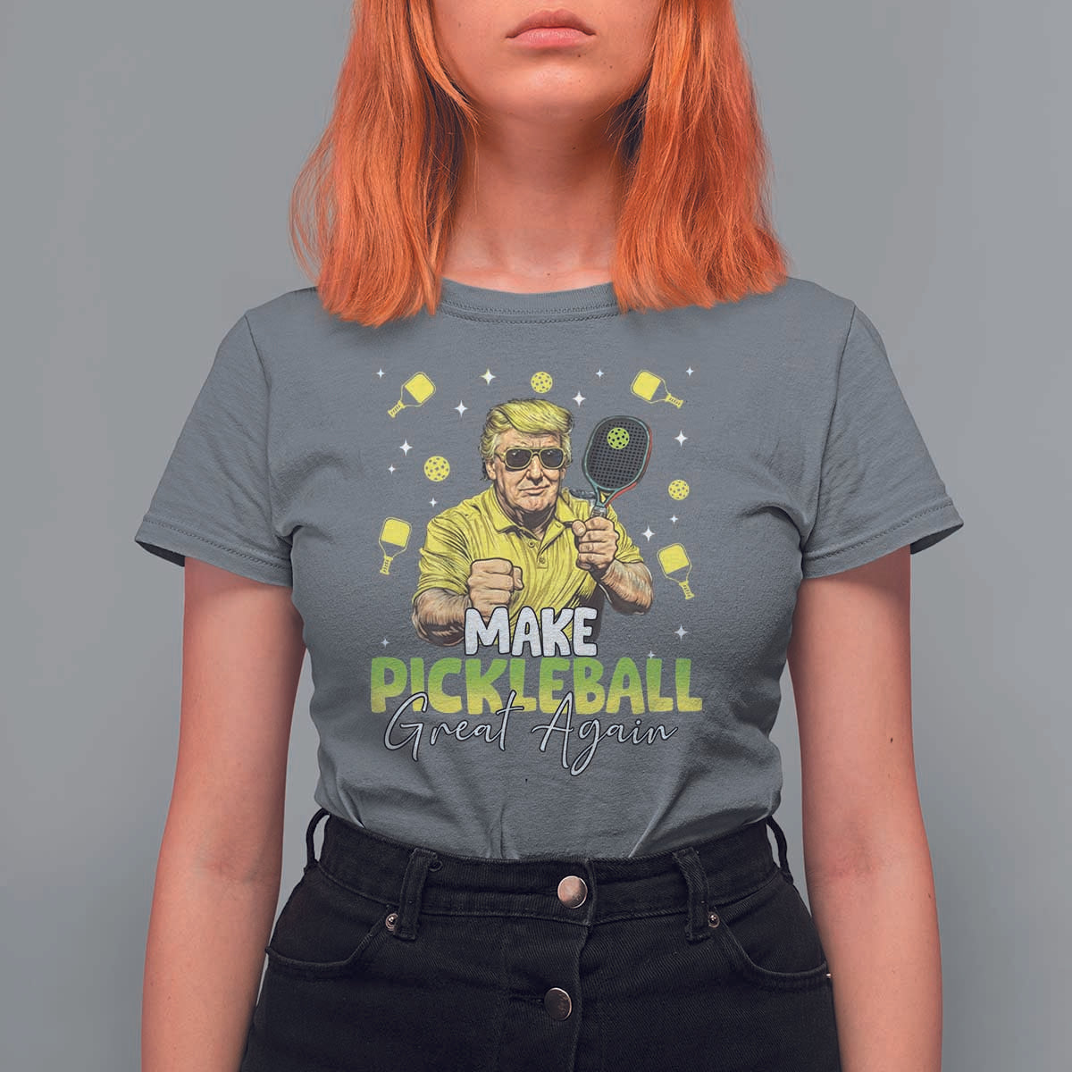 Pickleball T Shirt For Women Funny Pickle Ball Lovers - Wonder Print Shop