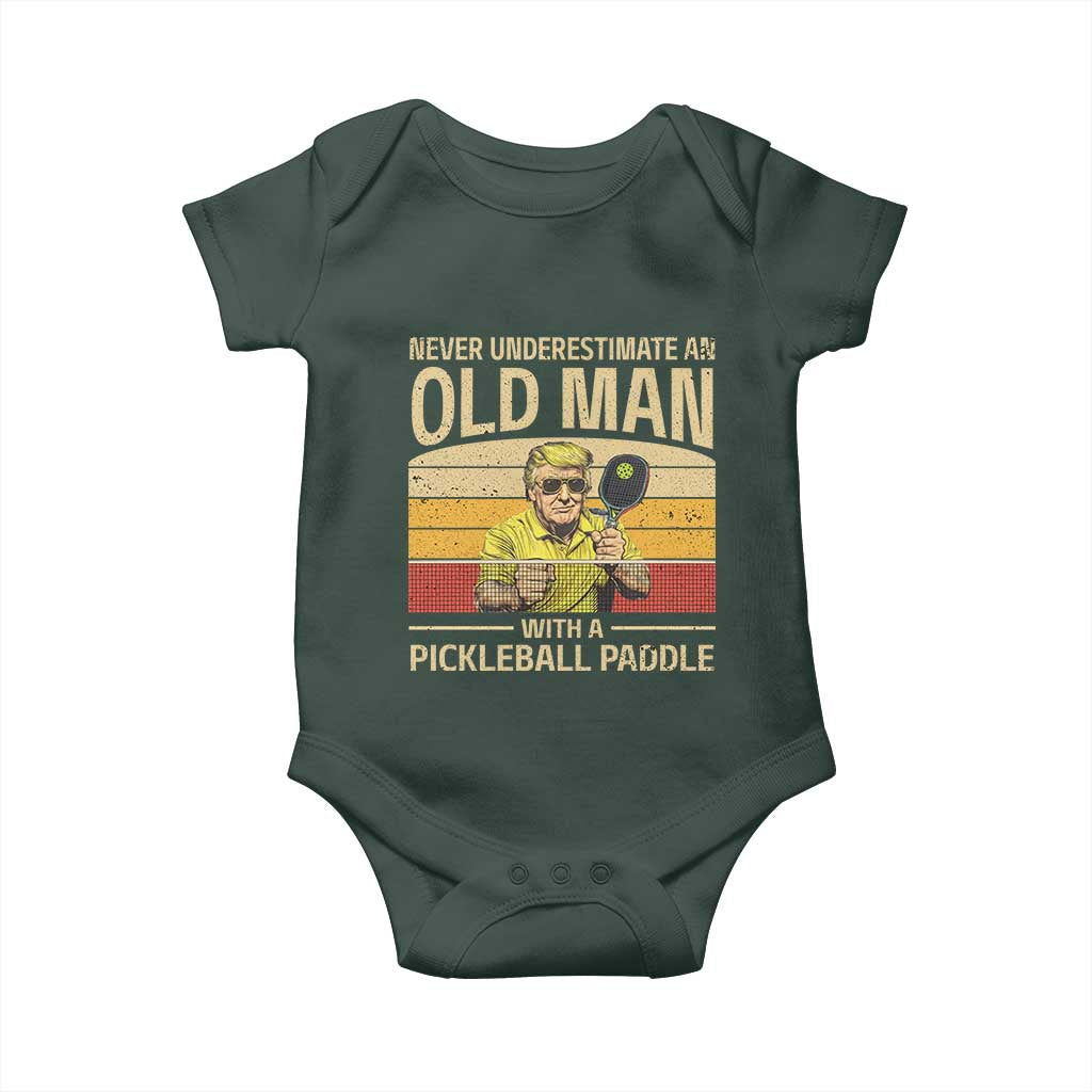 Pickleball Baby Onesie Cool Paddle Pickleball Player