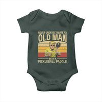 Pickleball Baby Onesie Cool Paddle Pickleball Player