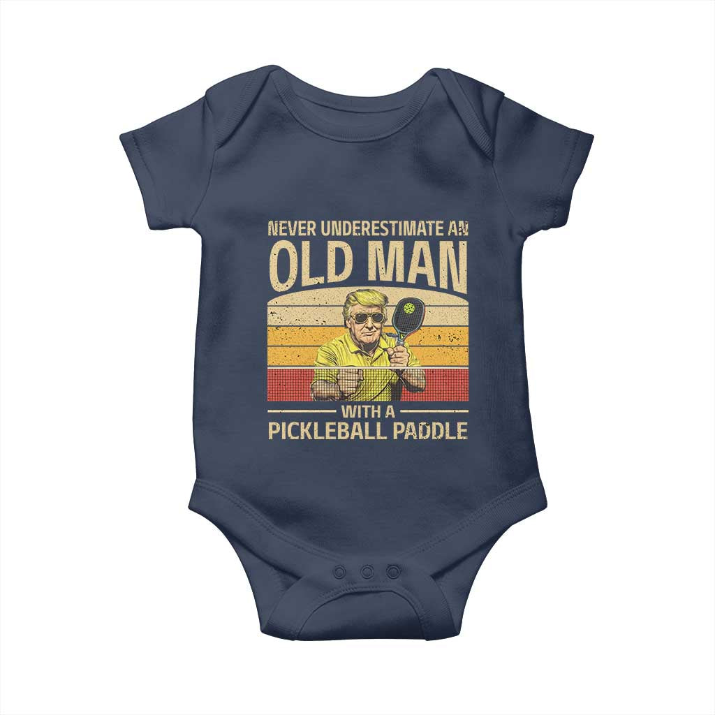 Pickleball Baby Onesie Cool Paddle Pickleball Player