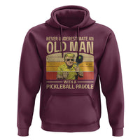 Pickleball Hoodie Cool Paddle Pickleball Player