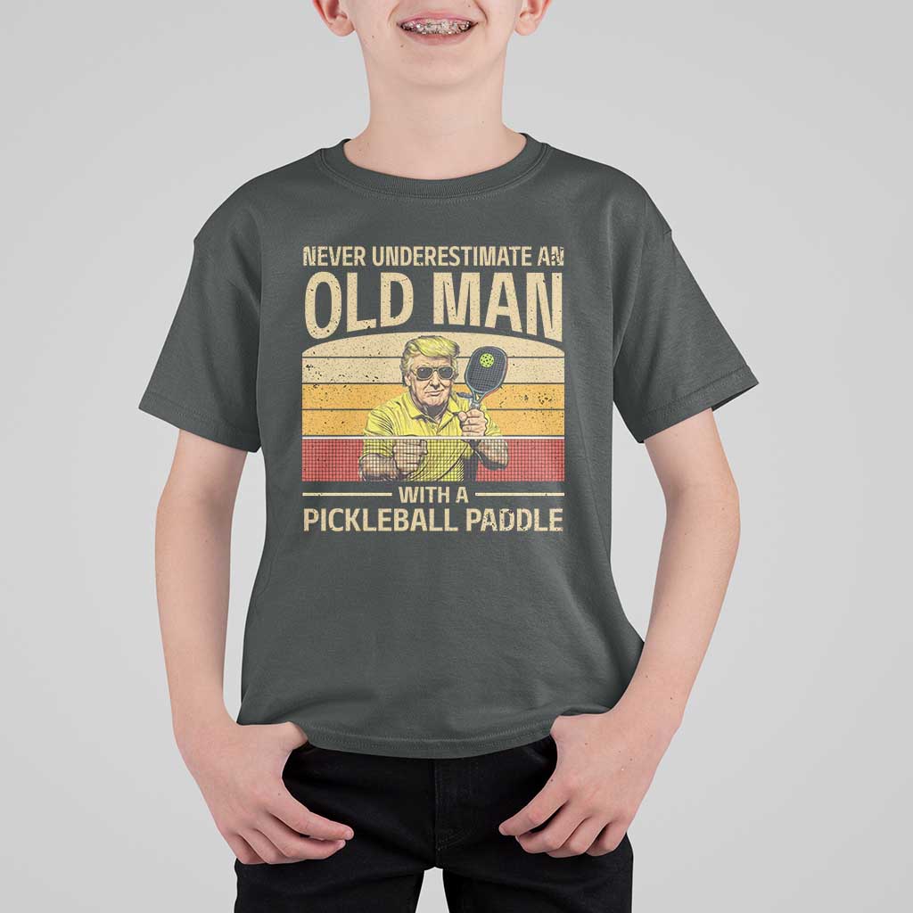 Pickleball T Shirt For Kid Cool Paddle Pickleball Player - Wonder Print Shop