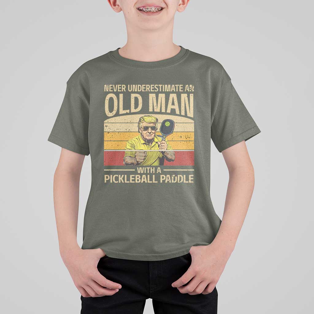 Pickleball T Shirt For Kid Cool Paddle Pickleball Player - Wonder Print Shop
