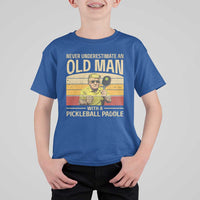 Pickleball T Shirt For Kid Cool Paddle Pickleball Player - Wonder Print Shop