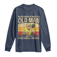 Pickleball Long Sleeve Shirt Cool Paddle Pickleball Player
