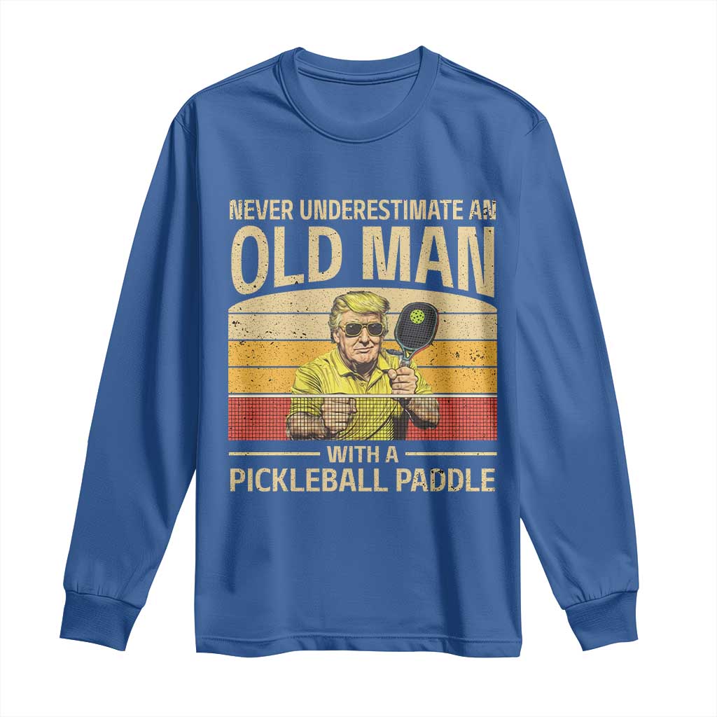 Pickleball Long Sleeve Shirt Cool Paddle Pickleball Player