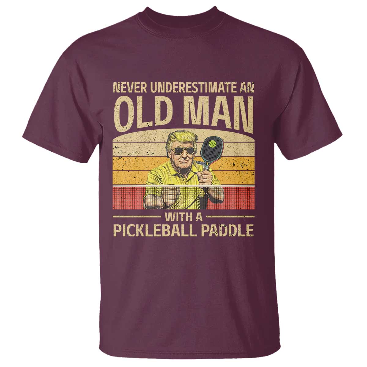 Pickleball T Shirt Cool Paddle Pickleball Player - Wonder Print Shop