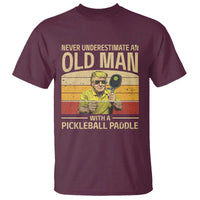 Pickleball T Shirt Cool Paddle Pickleball Player - Wonder Print Shop