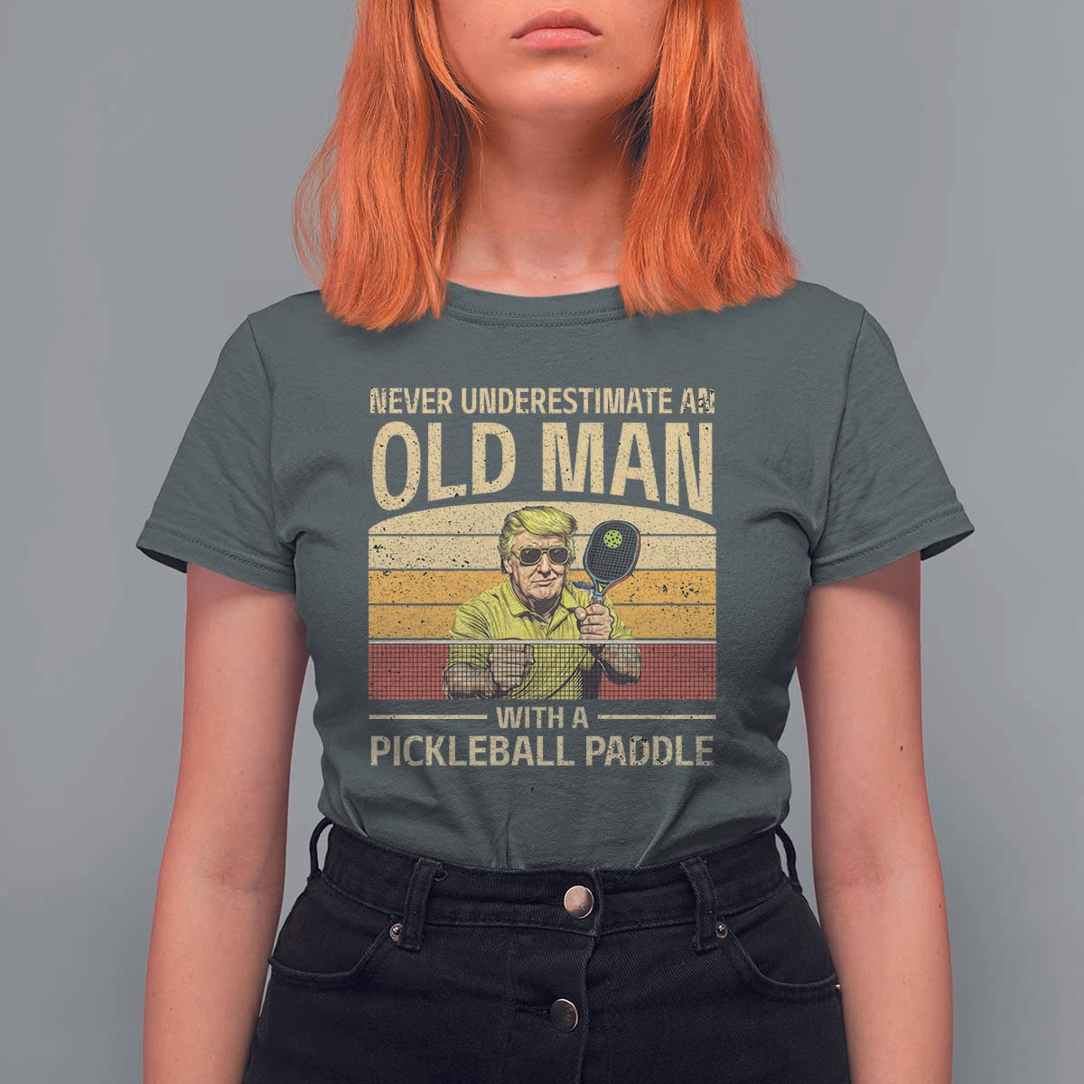 Pickleball T Shirt For Women Cool Paddle Pickleball Player - Wonder Print Shop