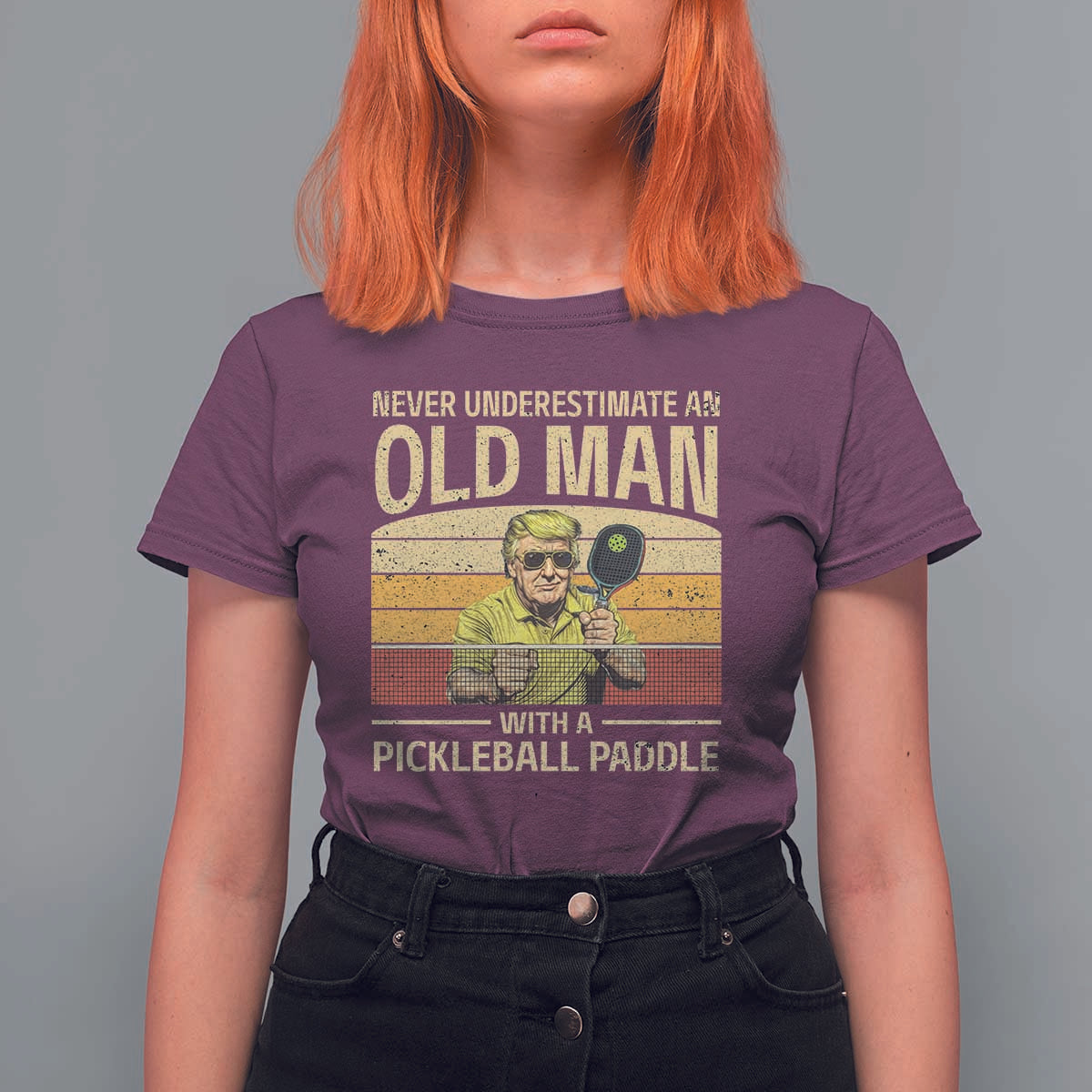 Pickleball T Shirt For Women Cool Paddle Pickleball Player - Wonder Print Shop