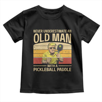 Pickleball Toddler T Shirt Cool Paddle Pickleball Player