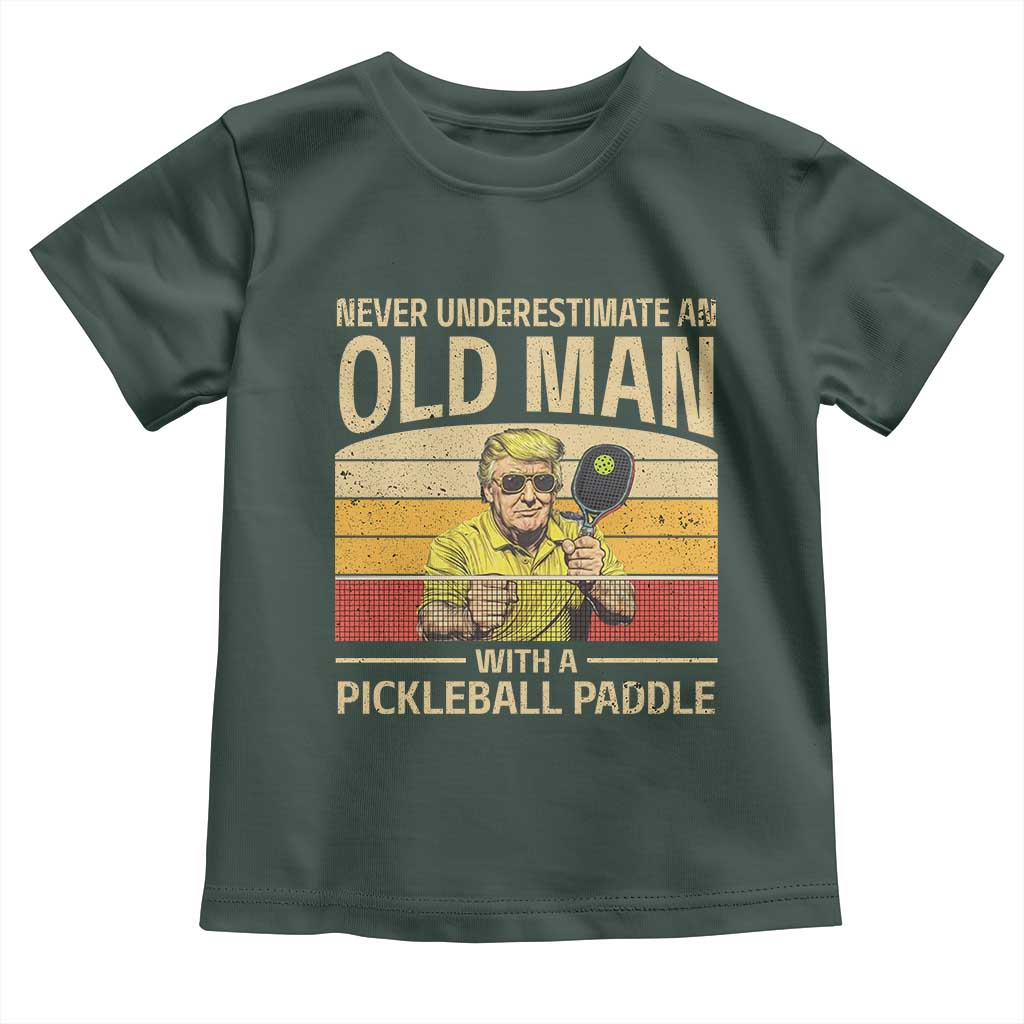 Pickleball Toddler T Shirt Cool Paddle Pickleball Player