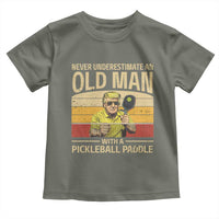Pickleball Toddler T Shirt Cool Paddle Pickleball Player