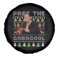 Christmas Pass The Gabagool Spare Tire Cover Retro TV Show Funny Ugly Xmas - Wonder Print Shop