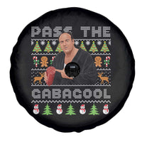Christmas Pass The Gabagool Spare Tire Cover Retro TV Show Funny Ugly Xmas - Wonder Print Shop