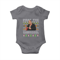 Christmas Pass The Gabagool Baby Onesie Retro TV Show Funny Ugly Xmas - Wonder Print Shop
