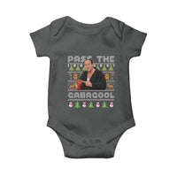Christmas Pass The Gabagool Baby Onesie Retro TV Show Funny Ugly Xmas - Wonder Print Shop