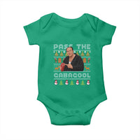 Christmas Pass The Gabagool Baby Onesie Retro TV Show Funny Ugly Xmas - Wonder Print Shop