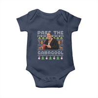 Christmas Pass The Gabagool Baby Onesie Retro TV Show Funny Ugly Xmas - Wonder Print Shop