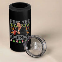 Christmas Pass The Gabagool 4 in 1 Can Cooler Tumbler Retro TV Show Funny Ugly Xmas - Wonder Print Shop
