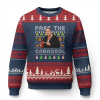 Christmas Pass The Gabagool Ugly Christmas Sweater Retro TV Show Funny Ugly Xmas - Wonder Print Shop