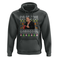 Christmas Pass The Gabagool Hoodie Retro TV Show Funny Ugly Xmas - Wonder Print Shop