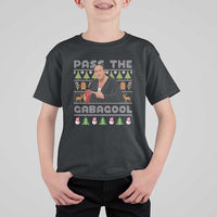 Christmas Pass The Gabagool T Shirt For Kid Retro TV Show Funny Ugly Xmas - Wonder Print Shop