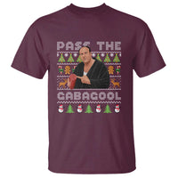 Christmas Pass The Gabagool T Shirt Retro TV Show Funny Ugly Xmas - Wonder Print Shop