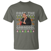Christmas Pass The Gabagool T Shirt Retro TV Show Funny Ugly Xmas - Wonder Print Shop