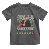 Christmas Pass The Gabagool Toddler T Shirt Retro TV Show Funny Ugly Xmas - Wonder Print Shop