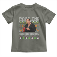 Christmas Pass The Gabagool Toddler T Shirt Retro TV Show Funny Ugly Xmas - Wonder Print Shop